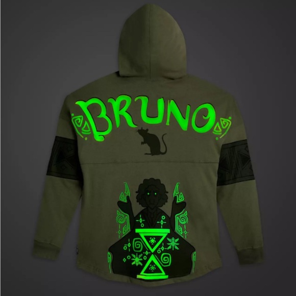 Disney Encanto Bruno Spirit Jersey with Hoodie Glow in the Dark - Picture 2 of 7